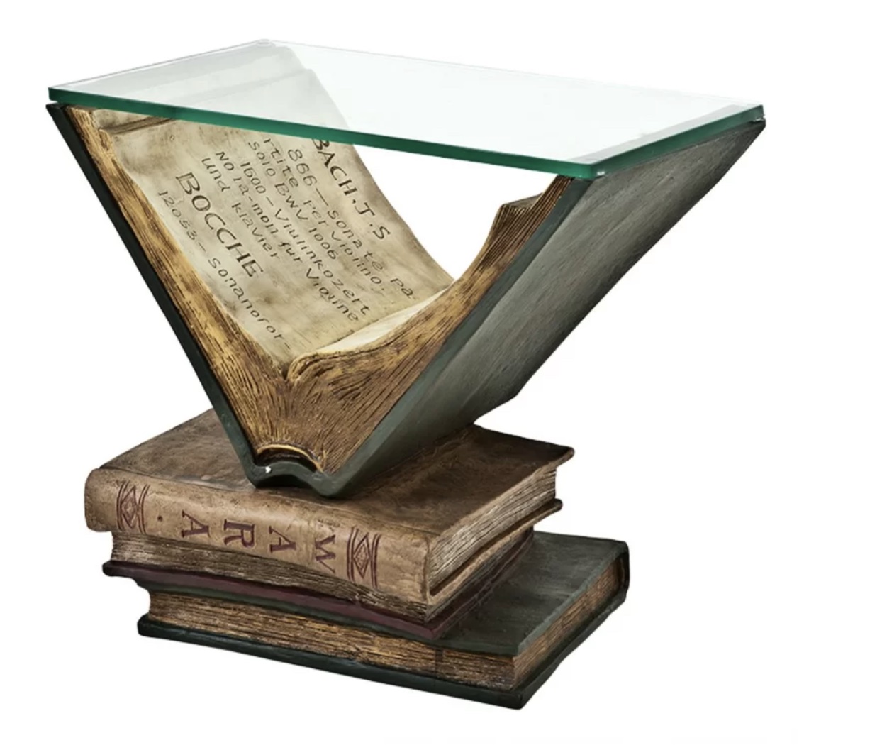 Antique book table