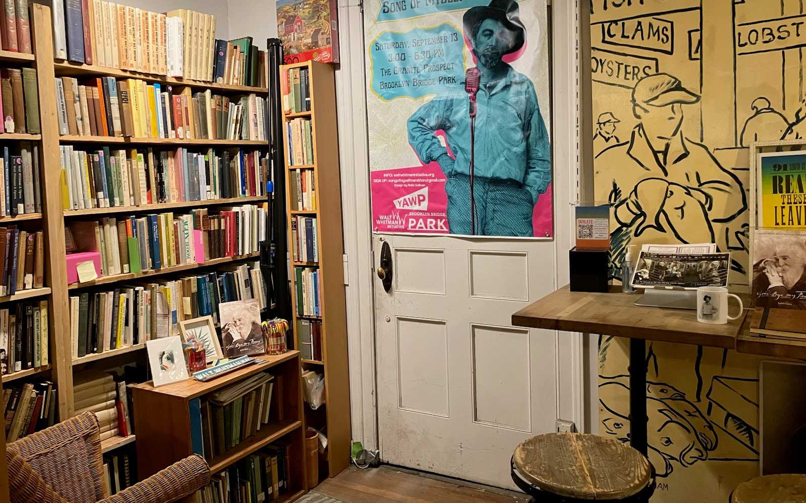 The Tane Library at the South Street Seaport.