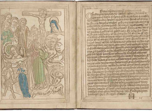 Ars moriendi (block book), Netherlands or Lower Rhine, approximately 1467-1469