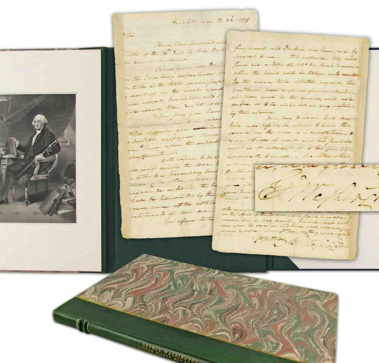 a George Washington letter signed, dated May 22, 1779 from military headquarters at Middlebrook, New Jersey, to Brigadier General James Clinton regarding logistical preparations essential to the success of the imminent Sullivan Expedition